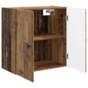 vidaXL Vegghengt skap Gammelt tre 59 x 31 x 60 cm Konstruert tre