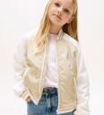 Tommy Hilfiger Bomber Jakke   Siltkaki   Tommy Hilfiger   16 år (176)   Overgangsjakke   Beige