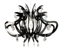 Slamp Lillibet Pendel Svart/Transparent