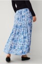 Ellos Collection   Maxi skjørt med elastisk midje   Blå