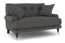 Andrew Loveseat   Mørkegrå/Krom