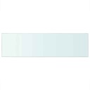vidaXL Hyllepaneler 2 stk klart glass 90x25 cm