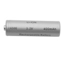Batteri: AA 3,2V LI-ION Oppladbart
