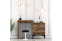 Ameias Sminkebord 124x84,7 cm Brun - Hanah Home