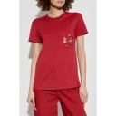 Max Mara Dame Topper Rød L