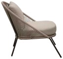 Venture Design Lindos lenestol Svart/beige Beige