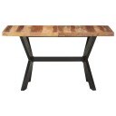  Spisebord 140x70x75 cm heltre med honningfinish 321546