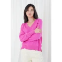 Twns the label Dame Strikkevarer Rosa L,