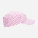 Ralph Lauren Cotton Seersucker Ball Cap - Pink Seersucker Rosa OS