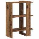 vidaXL Bokhylle Gammelt tre 52 x 25 x 71,5 cm Konstruert tre