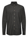 Lindbergh Soft Indigo Stretch Shirt L/S   Grey   XL