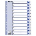 Register Esselte PP A4 1-12 Hvit