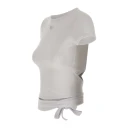 Diesel Dame Topper Hvit 2XS,