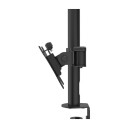 Hama Veggfeste for 2 Skjermer Justerbar 13"-35" - Sort