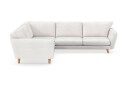 Trend Lyx Hjørnesofa Vendbar   Hvit|Bouclé