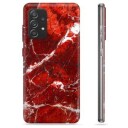 Samsung Galaxy A52 5G, Galaxy A52s TPU-deksel Rød Marmor