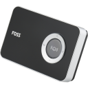 Foss Trend Design Trådløs Ringeklokke Batteridrevet Svart