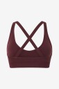 Drop Of MindfulnesSports BH Signature Seamless V Shape Bra   Rød