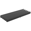 Erstatningstak for Pergola 3,5 x 2,5 m Pergolatak med dreneringshull skjermdekke for hage og uteplass mørkegrå