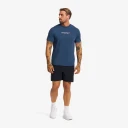 RevolutionRace Direction Active T shirt Herre Insignia Blue Størrelse:L   Herre > Overdeler > T skjorter