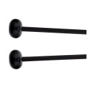 Meinl Mpmh Percussion Mallet Hard Oval Rubber HeadBlack