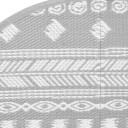  Uteteppe grå Ø120 cm PP 368530