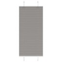  plisségardin antrasitt 65x150 cm Stoff Bredde 64,4 Polyester