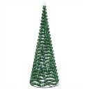 vidaXL LED-glitterjuletre med fot EKENAS 400 cm 588 LED-lys Kaldhvit