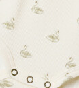 Lil Atelier Lil' Atelier Body I/e Nei Rib NbfGavo Pastel Pergament/ 2 år (92) Langermet Body Beige
