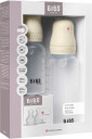 BIBS Grow and Flow Silikon Tåteflaske Sett 150ml & 270ml i Beige