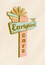 Early Bird Cafe Travel Art Plakat Plakat / 50x70cm