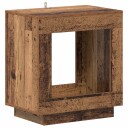 vidaXL Sidetabell Gammelt tre 60 x 40 x 65 cm Konstruert tre
