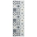vidaXL Teppe Runner ORIZ 1150 gsm Grå og svart