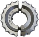 Taukutter for propellaksel Ø25 mm Utv Ø80 mm