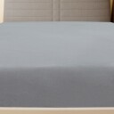 vidaXL Jerseylaken 2 stk grå 100x200 cm bomull