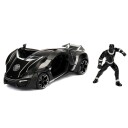 Marvel Avengers Kjøretøy Black Panther & Lykan Hypersport 1:24