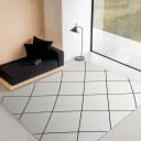 Innendørs/Utendørs tepper   Bodhi svart Størrelse: 80 x 300 cm