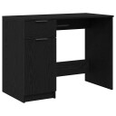  Svart Eikebord   100x50x75 cm   Laget av konstruert tre