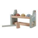 Little Dutch Pounding Bench with rolling balls Little Farm  LD7146 