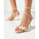 Manolo Blahnik Dame Sko Rosa 38 1/2 EU,