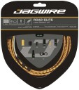 Jagwire Elite bremsekabelsett race gull