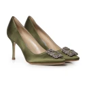 Manolo Blahnik Dame Sko Grønn 39 EU,