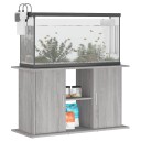 Akvariumstativ Grå Sonoma 101X41X58 cm Konstruert Tre