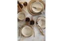 Spisesett (12 deler) Kremfarget regal - Cremehvit
