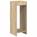vidaXL Planteholder Sonoma eik 30 x 30 x 80 cm Konstruert tre