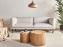 3 seters sofa Vorgod Stoff   Lys beige