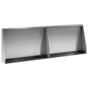 vidaXL Støttemur 2 stk. 60 x 12 x 40 cm Galvanisert stål Sølv