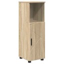  Baderomsskap Sonoma eik 30 x 35 x 95 cm Konstruert tre & Metall