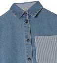 Fliink Don Contrast Ls Shirt Blue 98