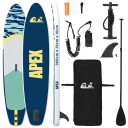  Oppblåsbar Stand Up Paddle Board APEX 305 x 76 x 15 cm Blå for